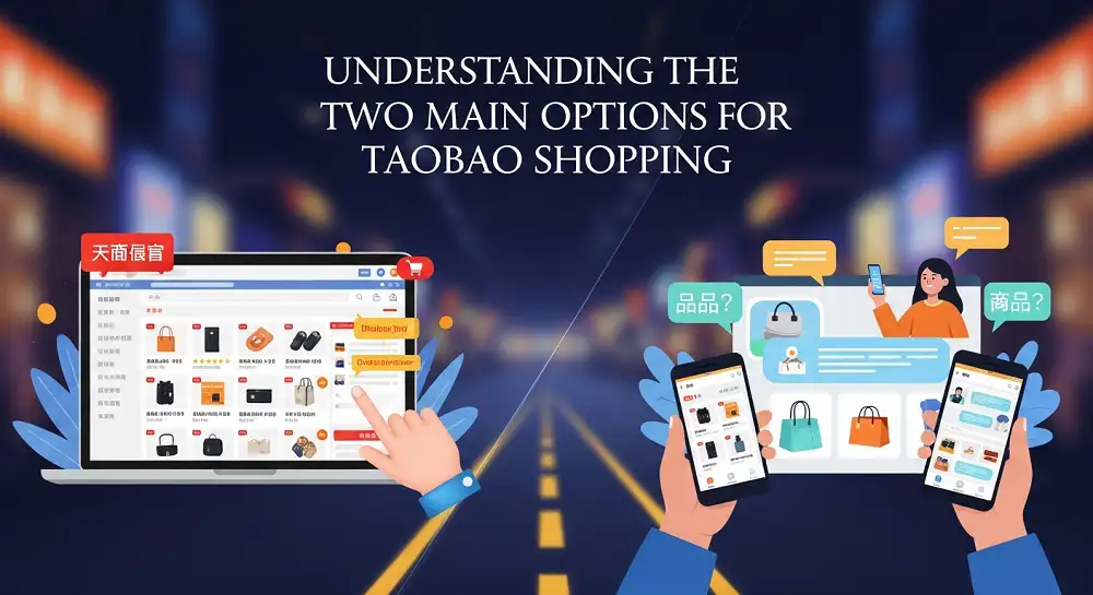 Understanding the Two Main Options for Taobao Shopping