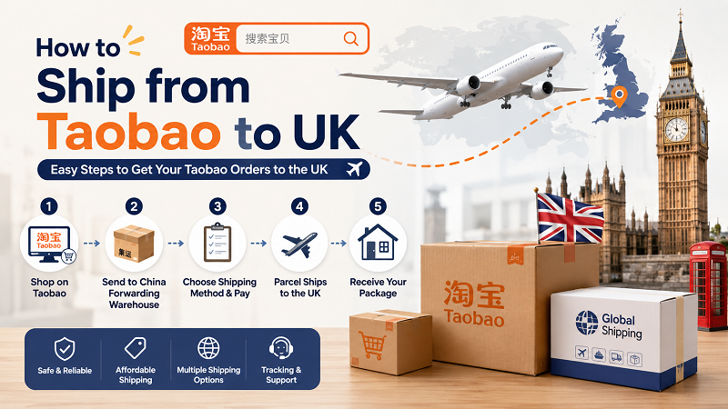 How to Ship from Taobao to UK: The Complete 2026 Guide (Direct vs Agent)