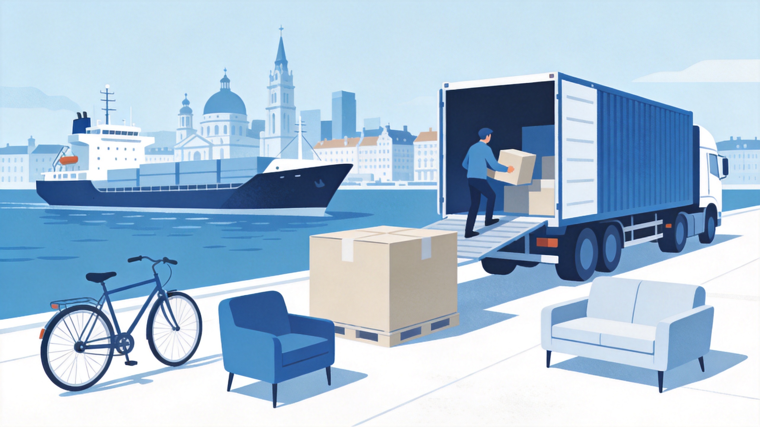 Shipping Bulky Items from China to Europe: Complete Agent Guide 2026