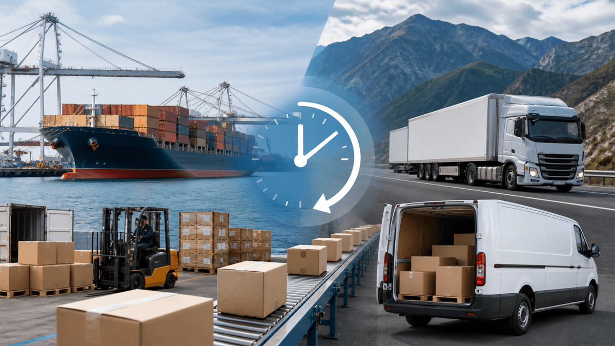 Mexico Door-to-Door Time: Port to Inland