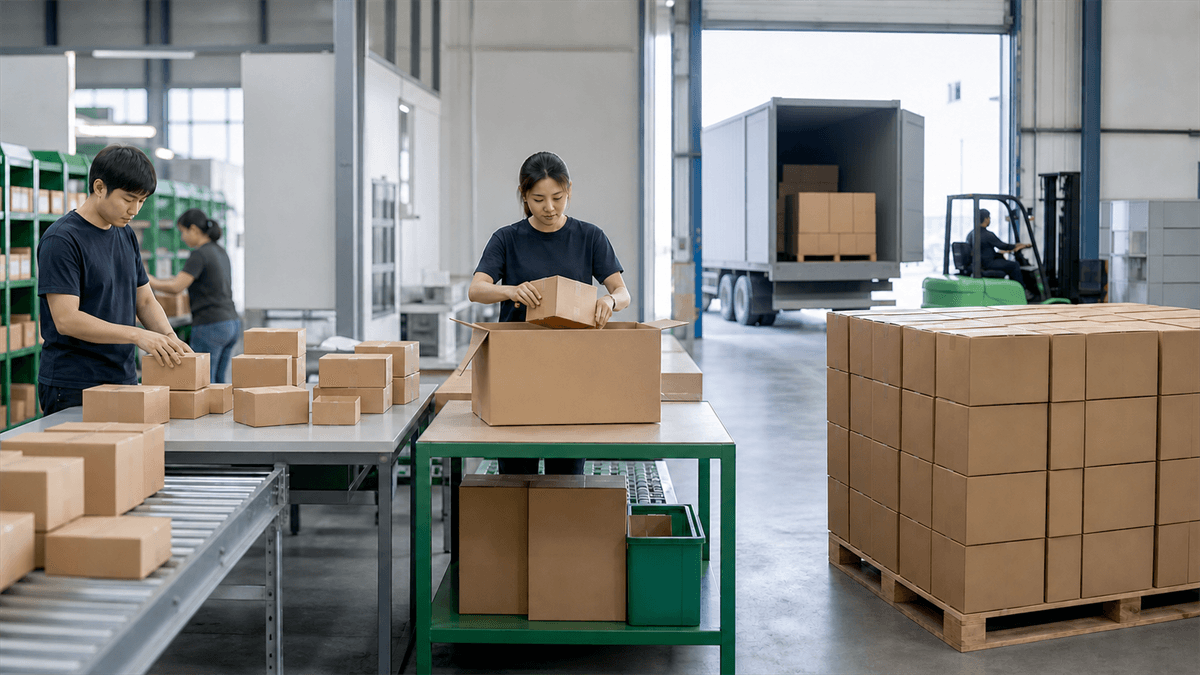 Small-Parcel Duty: Consolidate or Stock?