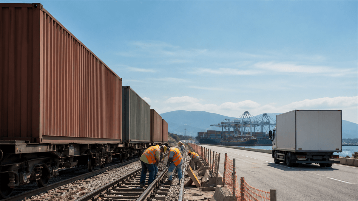 Italy Rail Works: Where Door-to-Door Cargo Waits