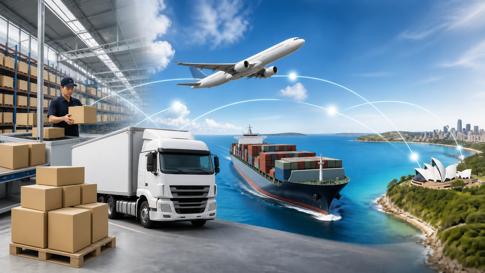 International Shipping from China to Australia: 2026 Guide