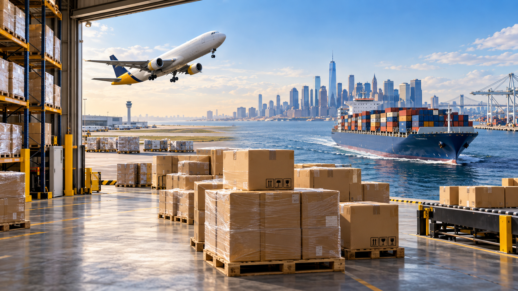 Air vs Sea Shipping from China to the USA in 2026: Cost, Time and Which to Choose