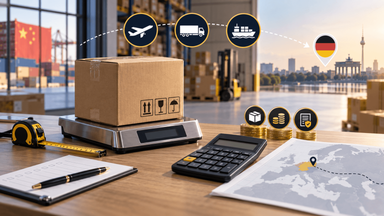 Shipping Cost from China to Germany: Air, Truck, Sea and DDP
