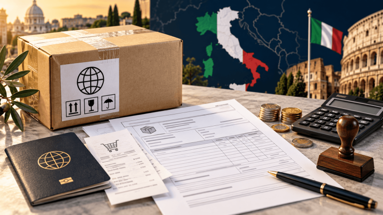 China-to-Italy Customs, Tax and Clearance Guide for Personal Parcels