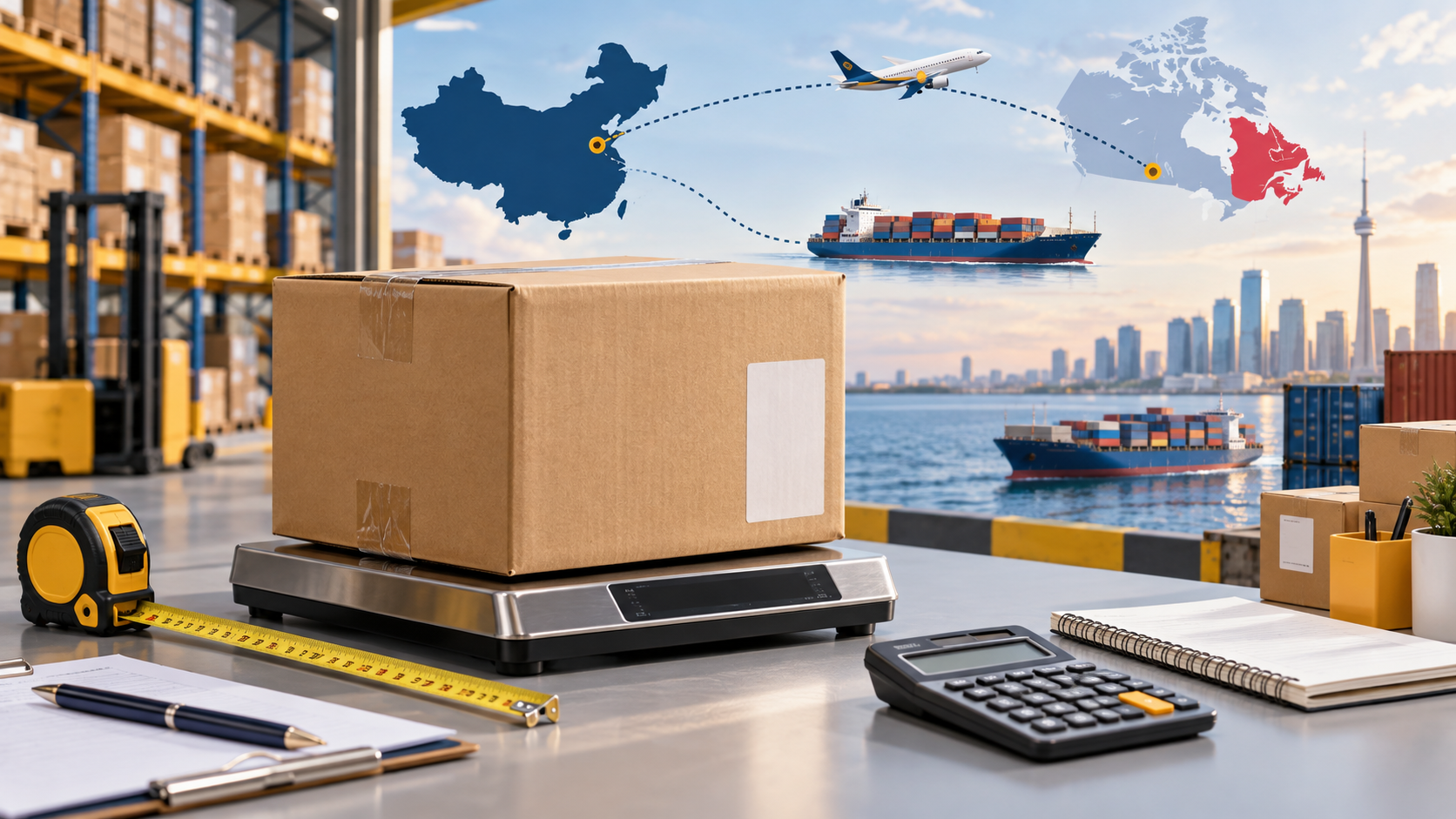 How Much Is Shipping from China to Canada? 2026 Air and Sea Cost Guide