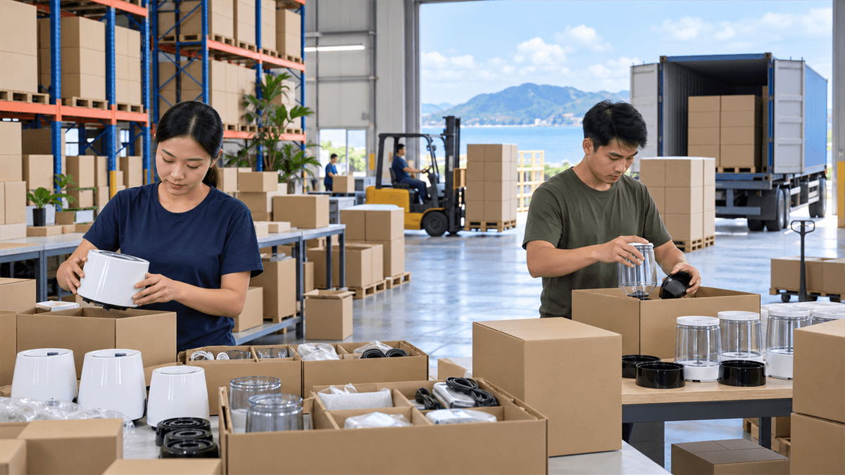 Guangzhou Appliances to Phuket: Warehouse Assembly