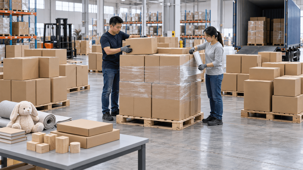 How to Consolidate 83 Cartons from China to Sydney