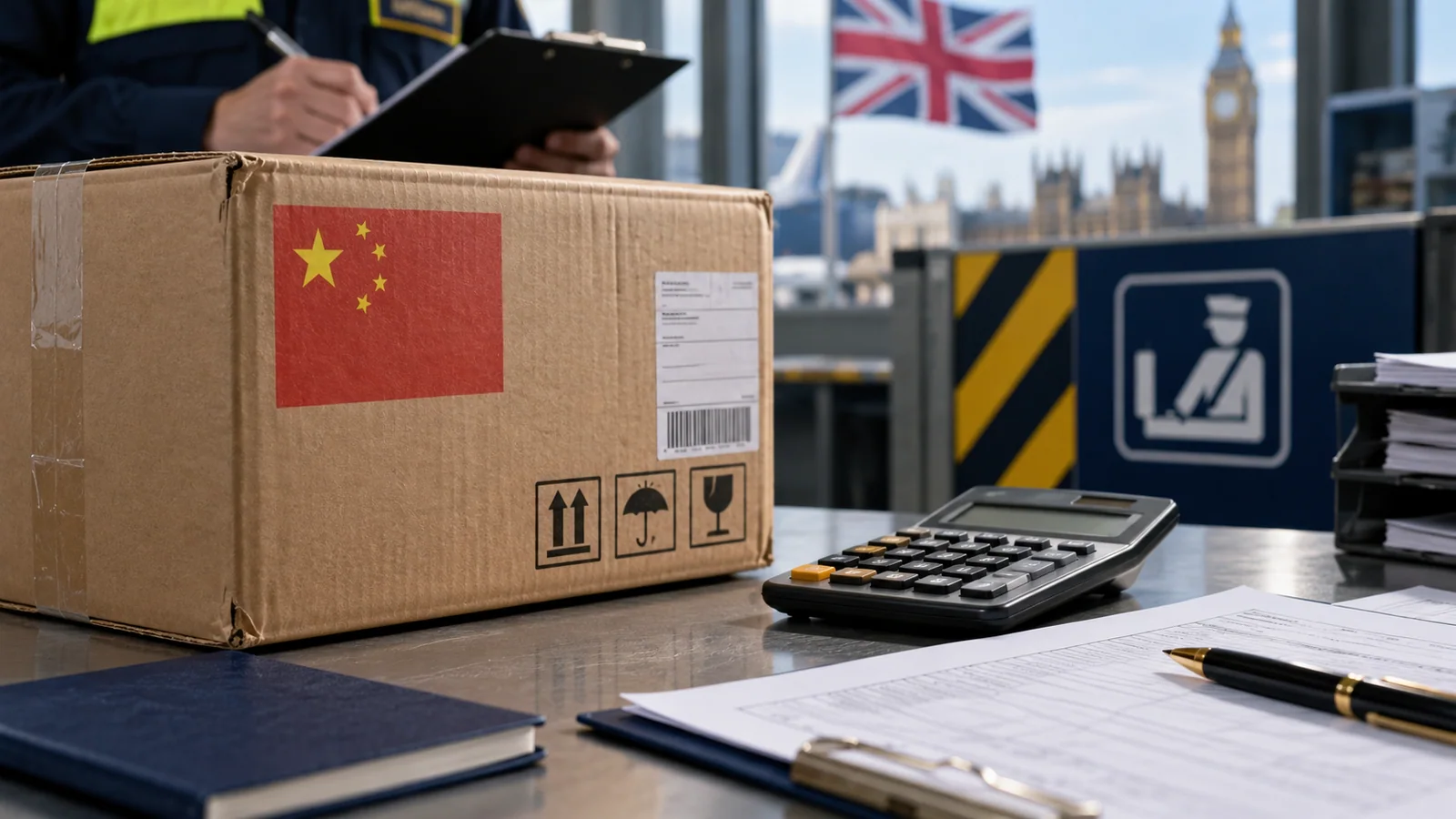 UK Import Duties and Taxes for Parcels from China